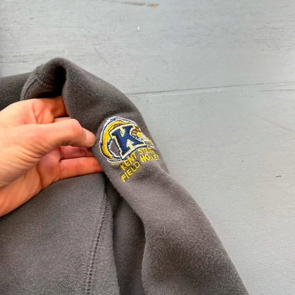 Nike Gray Hooded Sweater with Drawstring